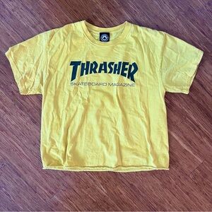 Thrasher Yellow Tee